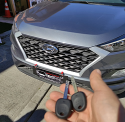 Llave Hyundai Tucson 2020